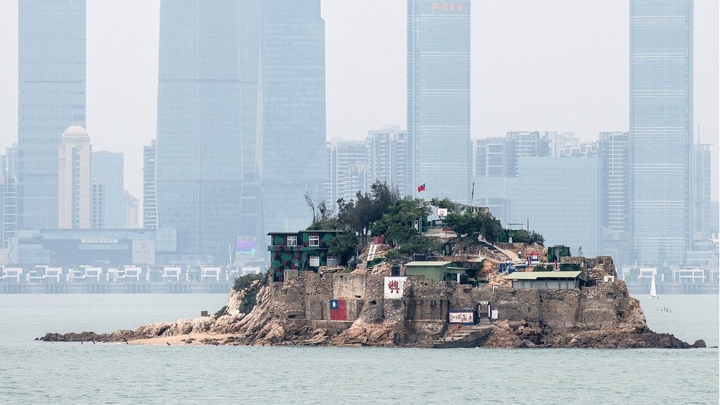 Coastal landscape in Kinmen